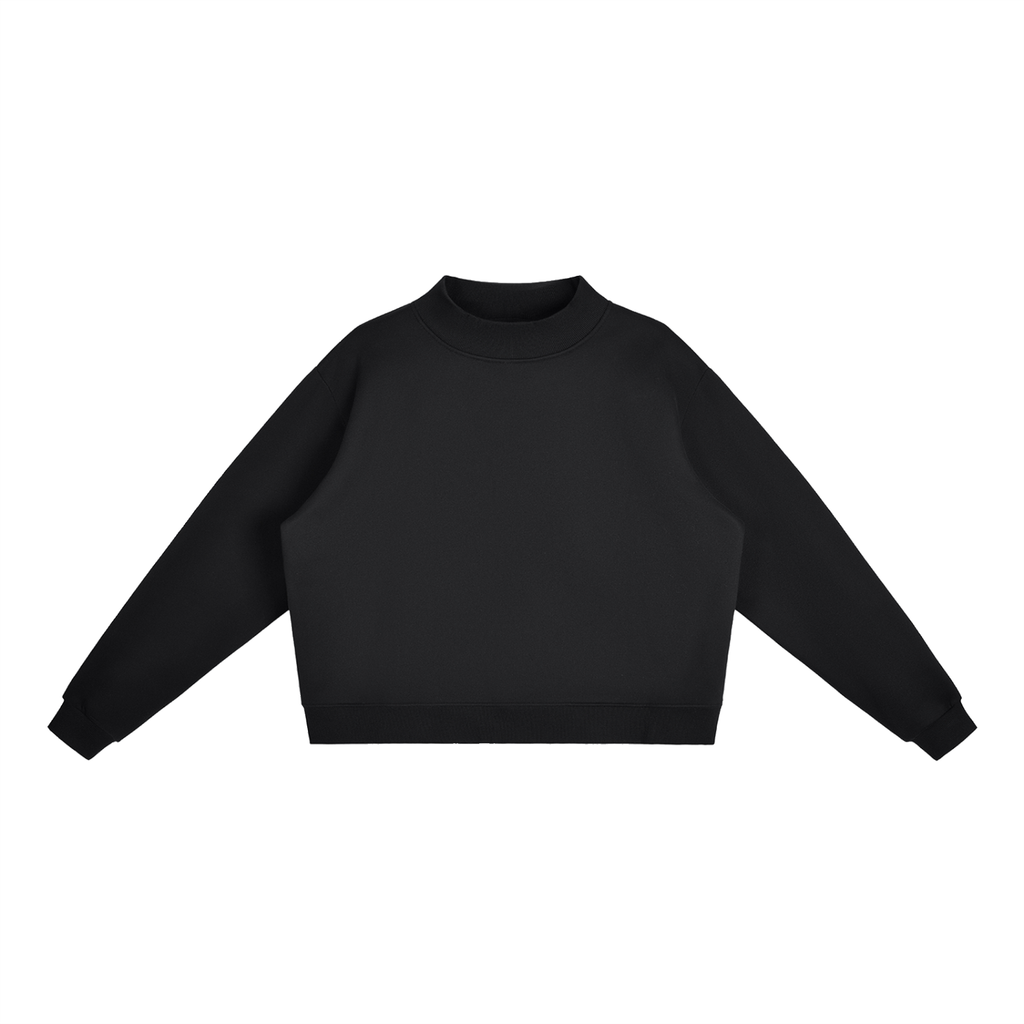 Sweat Col Mock Essentiel | Molletonné & Minimaliste
