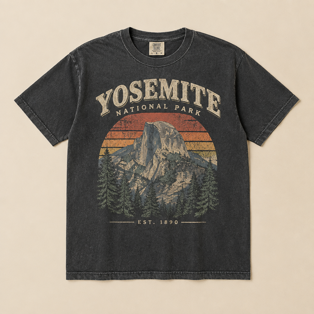 T-shirt Graphique Vintage