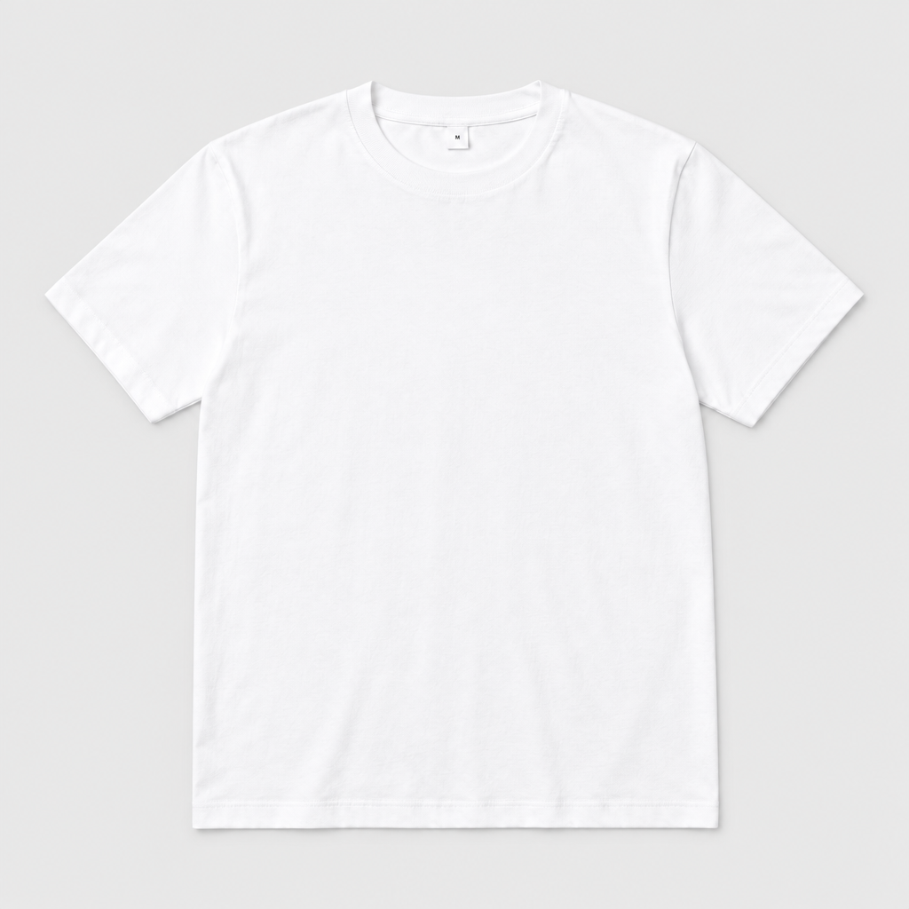 T-shirt blanc à manche courte